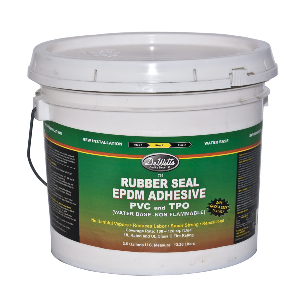 RUBBER SEAL EPDM WATER BASE BONDING ADHESIVE Dewitt Products